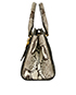 Burberry Mini Python Buckle Tote, bottom view